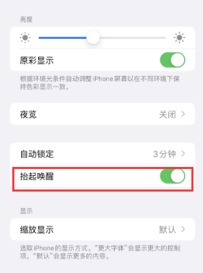 莱芜苹果授权维修站分享iPhone轻点无法唤醒怎么办