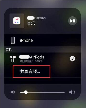 莱芜苹果14音频维修点分享iPhone14音频共享设置方法 