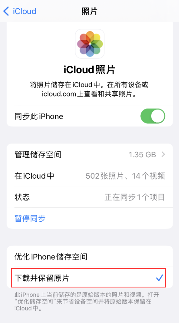 莱芜苹果手机维修分享iPhone 无法加载高质量照片怎么办 