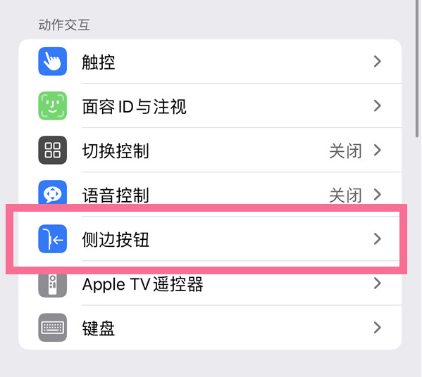 莱芜苹果14维修店分享iPhone14 Plus侧键双击下载功能关闭方法 