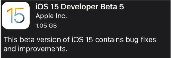 莱芜苹果手机维修分享如何升级到iOS15.0 beta5 