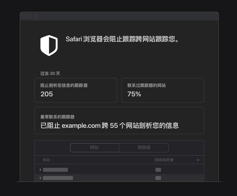 莱芜苹果手机维修分享如何在 Safari 浏览器中查看和打开隐私报告 