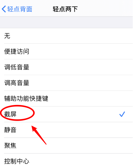 莱芜苹果手机维修分享iPhone12如何启用双击截屏 